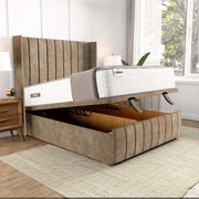 Cidra Wingback Ottoman Divan Bed