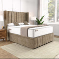 Cidra Wingback Ottoman Divan Bed