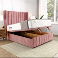 Cidra Wingback Ottoman Divan Bed