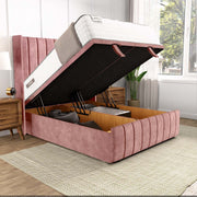 Cidra Wingback Ottoman Divan Bed