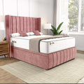 Cidra Wingback Ottoman Divan Bed