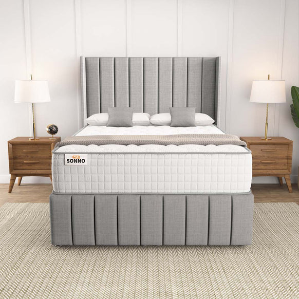 Cidra Wingback Ottoman Divan Bed