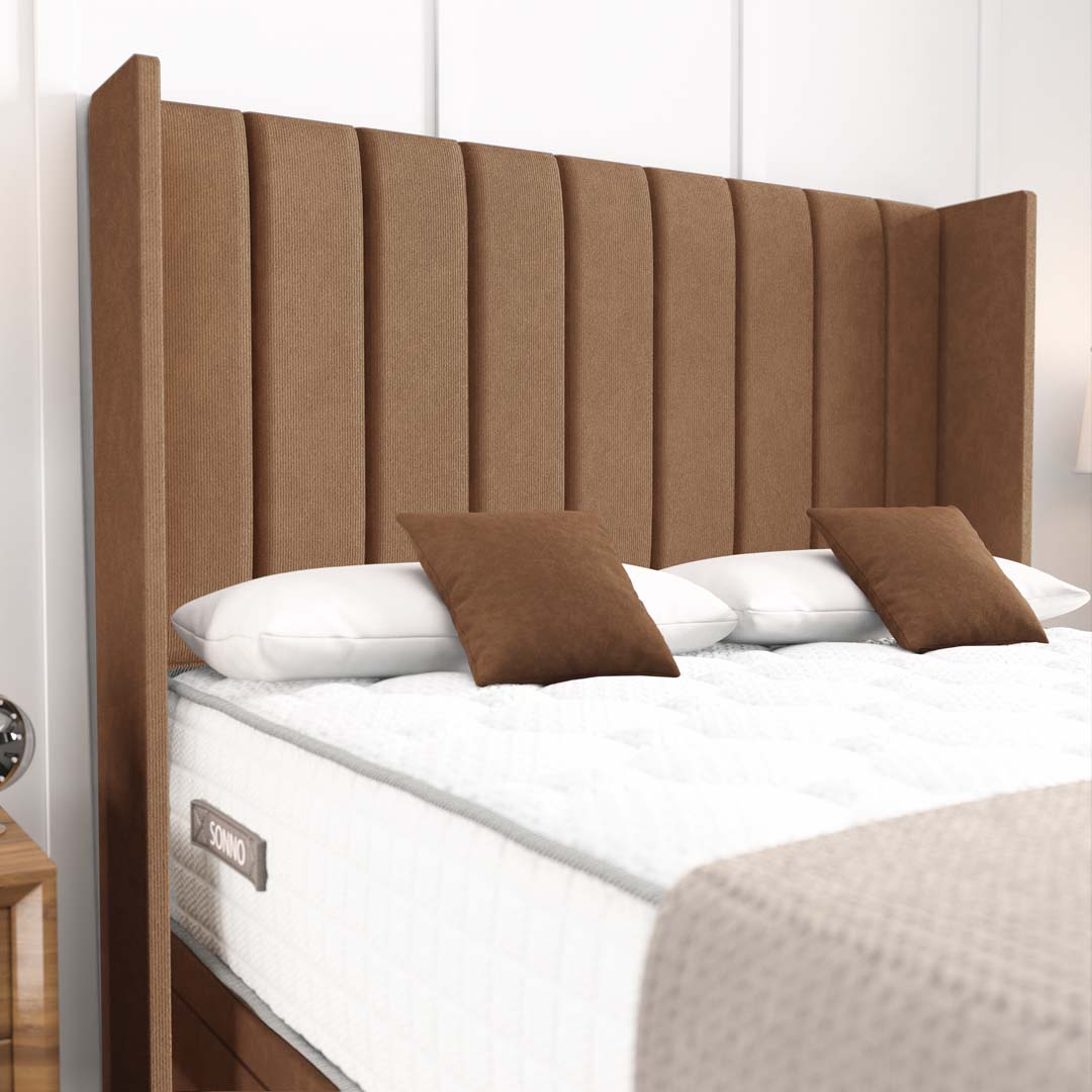 Cidra Wingback Ottoman Divan Bed