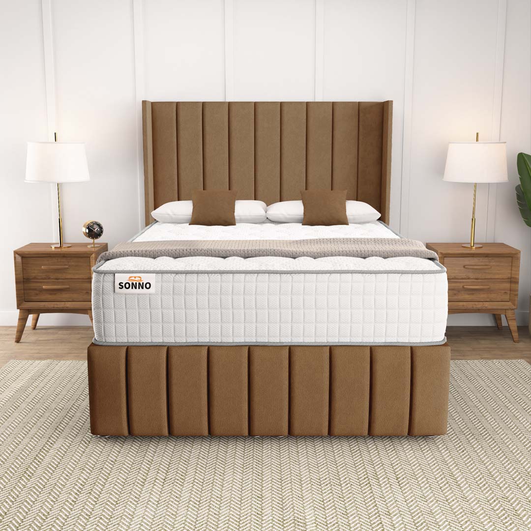 Cidra Wingback Ottoman Divan Bed