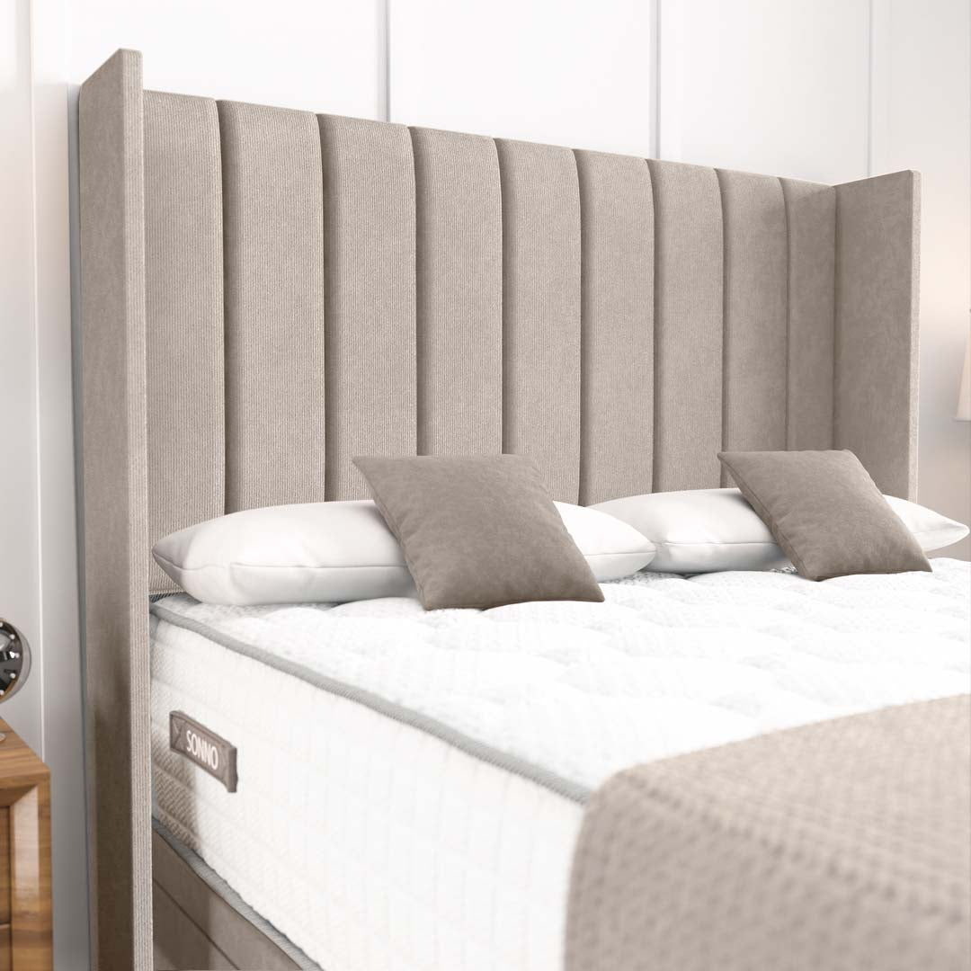 Cidra Wingback Ottoman Divan Bed