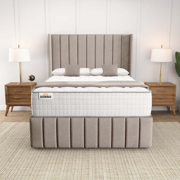 Cidra Wingback Ottoman Divan Bed