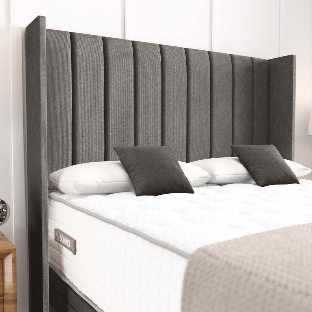 Cidra Wingback Ottoman Divan Bed