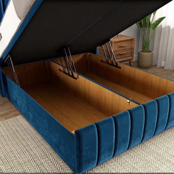 Cidra Wingback Ottoman Divan Bed