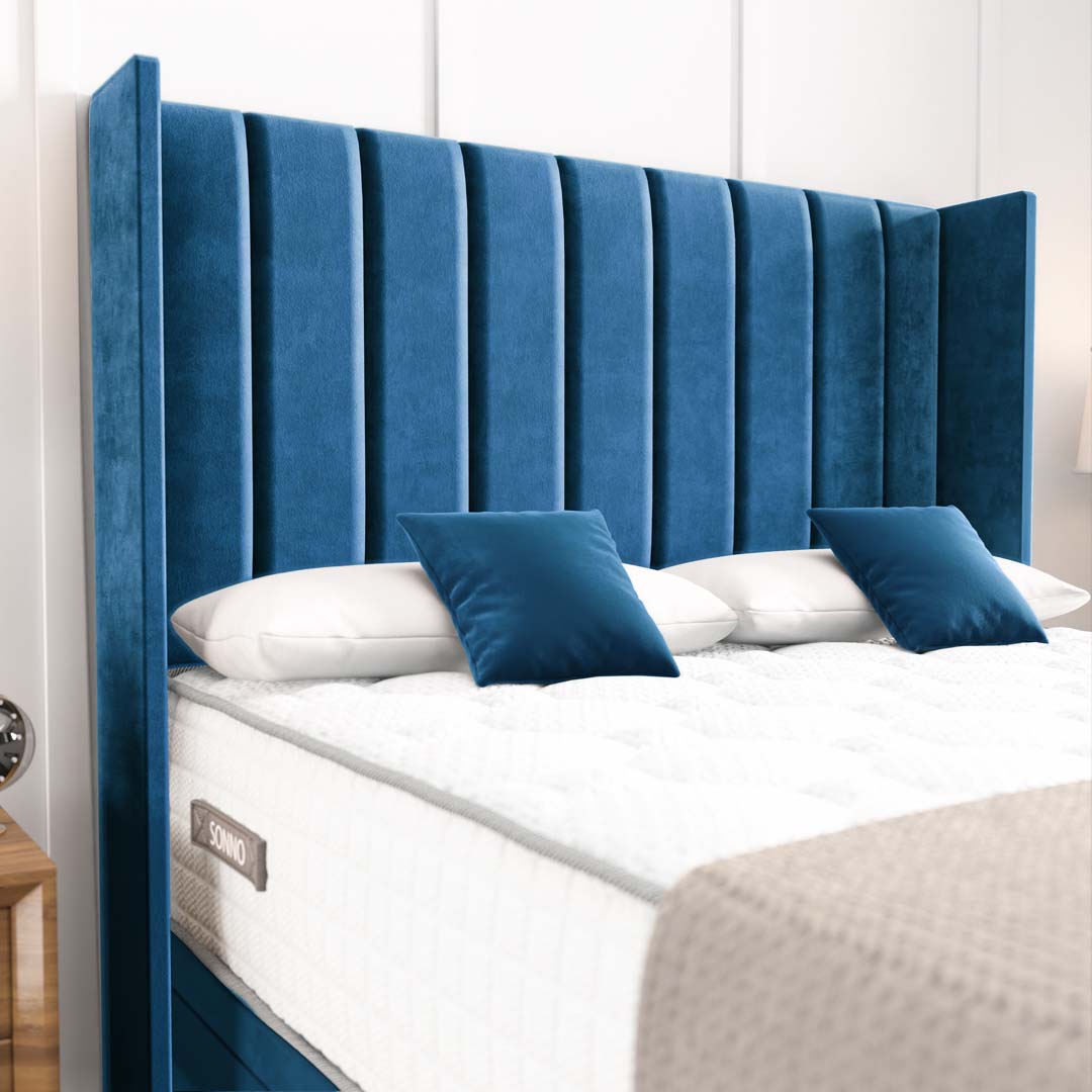 Cidra Wingback Ottoman Divan Bed
