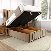 Cidra Wingback Ottoman Divan Bed