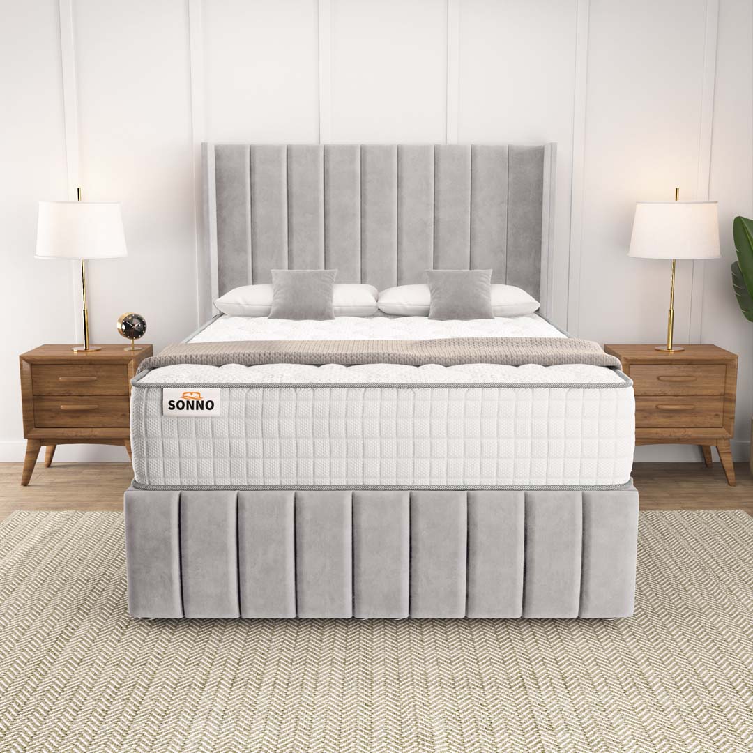 Cidra Wingback Ottoman Divan Bed