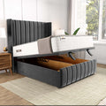 Cidra Wingback Ottoman Divan Bed