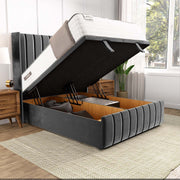 Cidra Wingback Ottoman Divan Bed