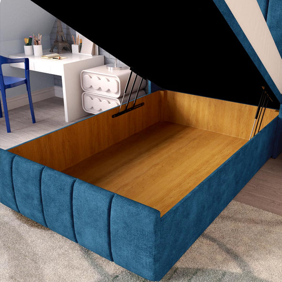 Cidra Kids Wingback Ottoman Divan Bed