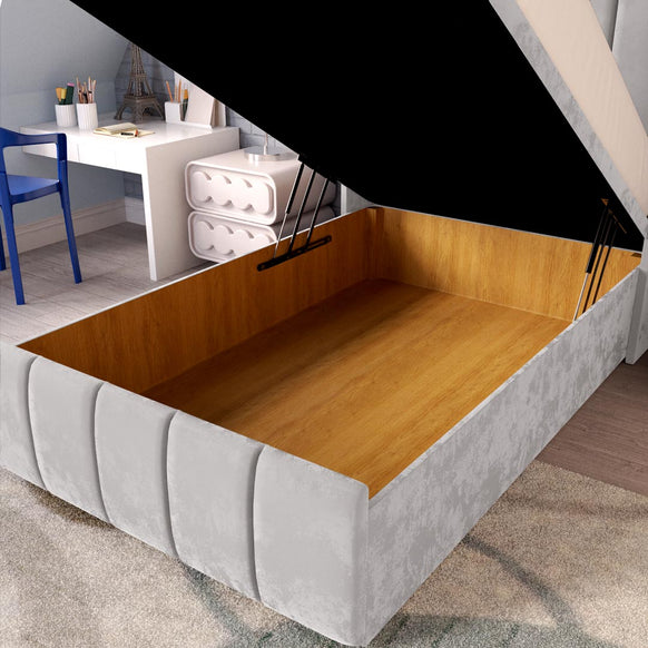 Cidra Kids Wingback Ottoman Divan Bed