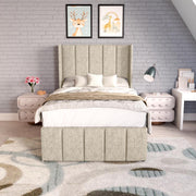 Cidra Kids Wingback Ottoman Divan Bed