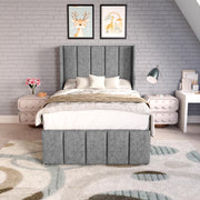 Cidra Kids Wingback Ottoman Divan Bed