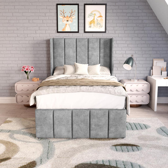 Cidra Kids Wingback Ottoman Divan Bed