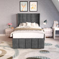Cidra Kids Wingback Ottoman Divan Bed
