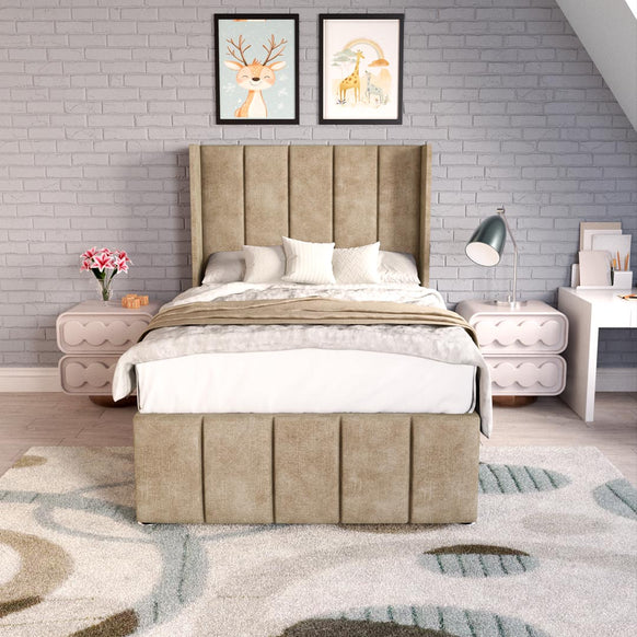 Cidra Kids Wingback Ottoman Divan Bed