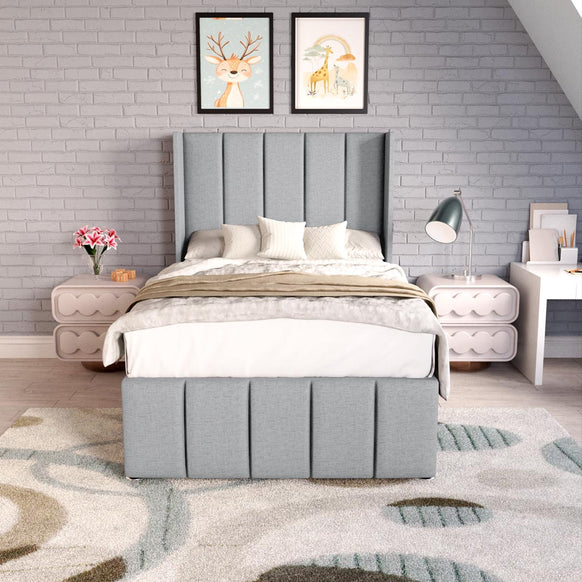 Cidra Kids Wingback Ottoman Divan Bed