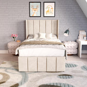 Cidra Kids Wingback Ottoman Divan Bed