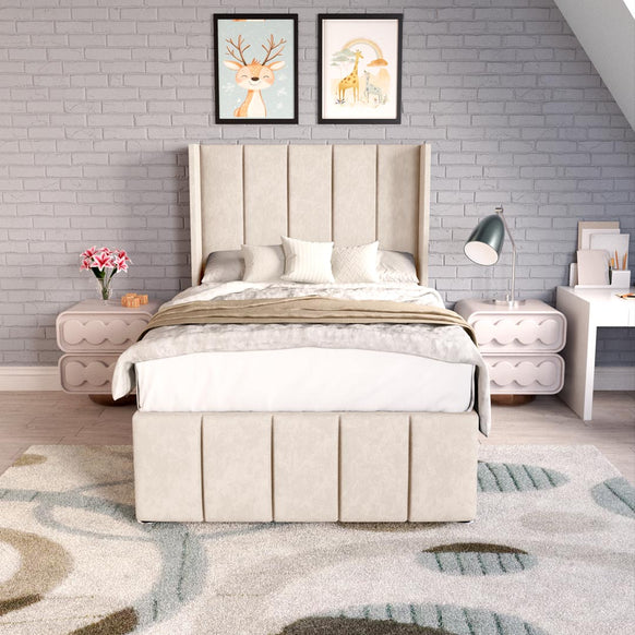 Cidra Kids Wingback Ottoman Divan Bed