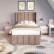 Cidra Kids Wingback Ottoman Divan Bed