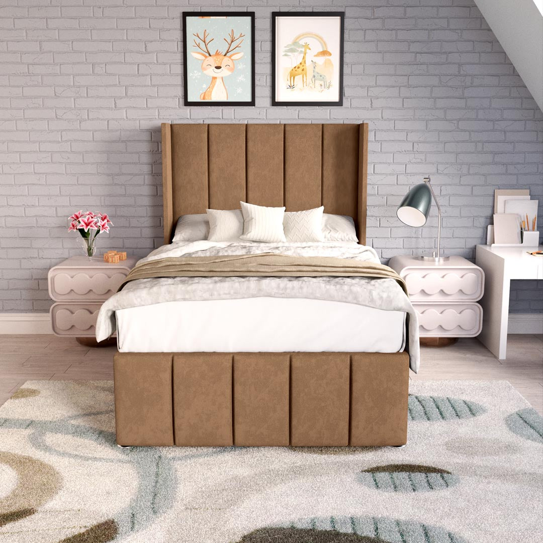 Cidra Kids Wingback Ottoman Divan Bed