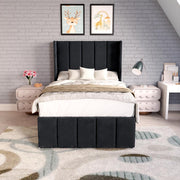 Cidra Kids Wingback Ottoman Divan Bed