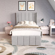 Cidra Kids Wingback Ottoman Divan Bed