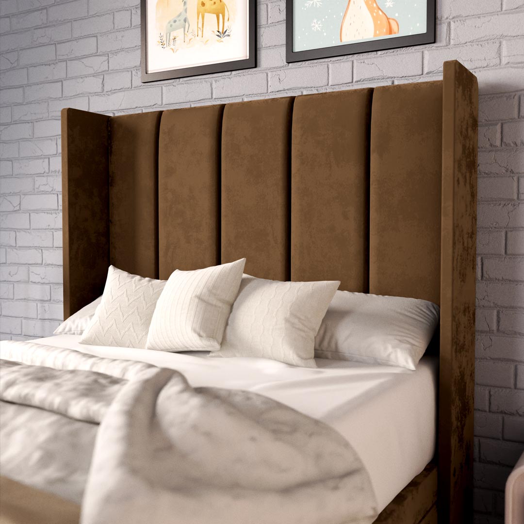 Cidra Kids Wingback Ottoman Divan Bed