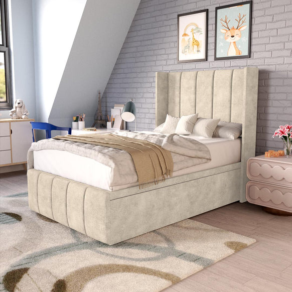 Cidra Kids Wingback Ottoman Divan Bed