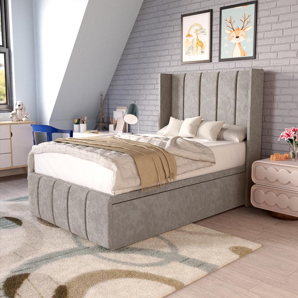 Cidra Kids Wingback Ottoman Divan Bed