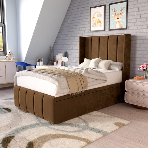 Cidra Kids Wingback Ottoman Divan Bed
