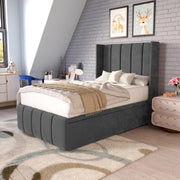 Cidra Kids Wingback Ottoman Divan Bed