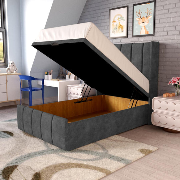 Cidra Kids Wingback Ottoman Divan Bed