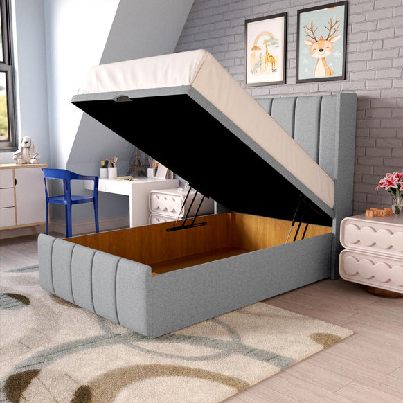 Cidra Kids Wingback Ottoman Divan Bed
