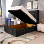 Cidra Kids Wingback Ottoman Divan Bed