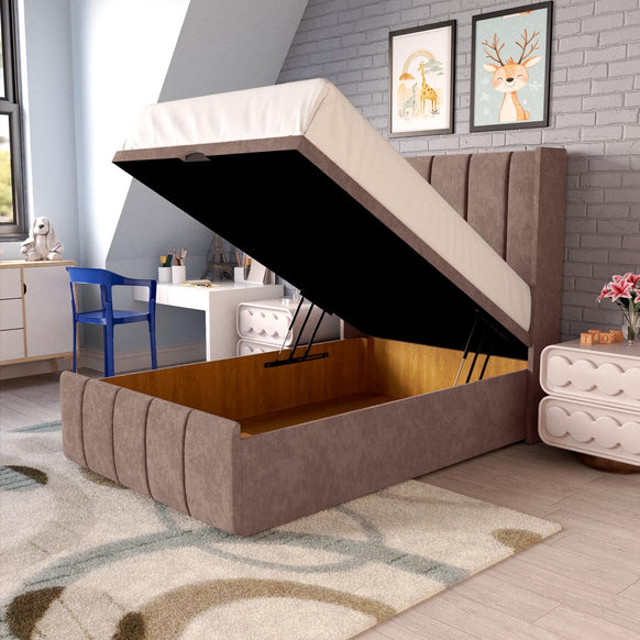 Cidra Kids Wingback Ottoman Divan Bed