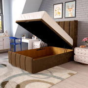 Cidra Kids Wingback Ottoman Divan Bed