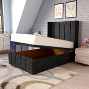 Cidra Kids Wingback Ottoman Divan Bed