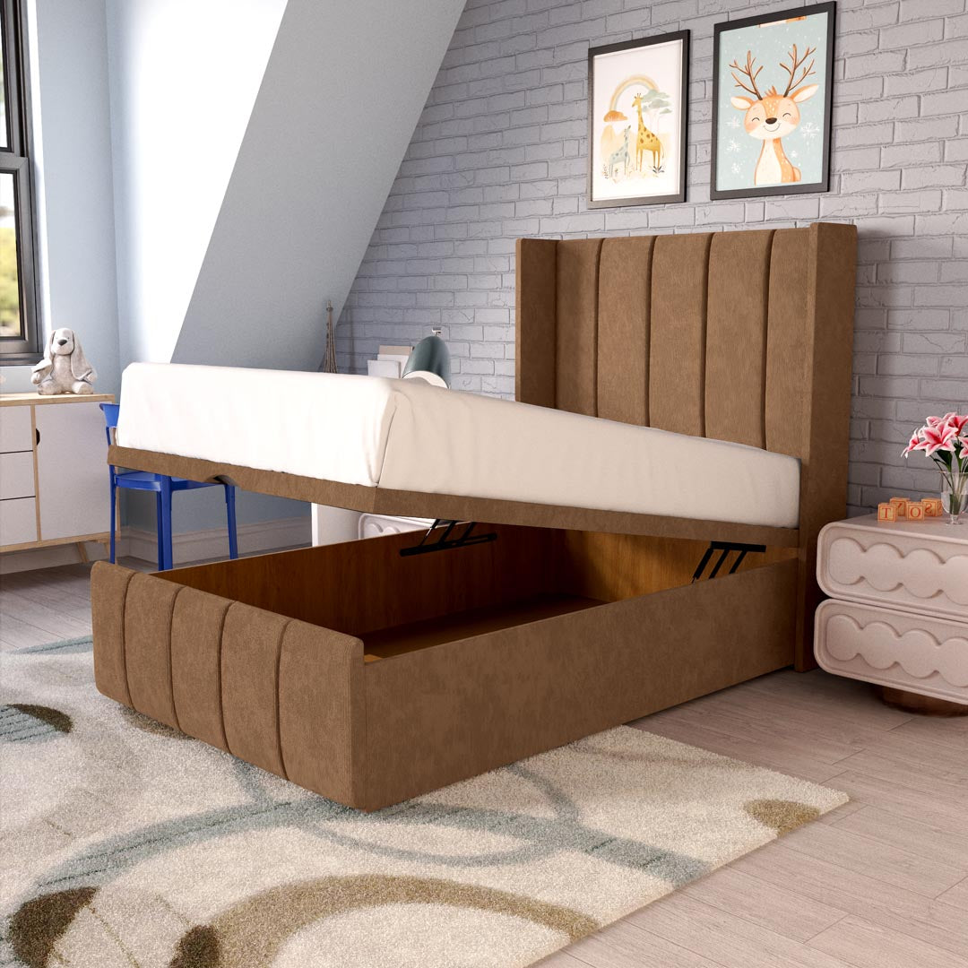 Cidra Kids Wingback Ottoman Divan Bed