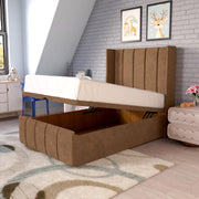 Cidra Kids Wingback Ottoman Divan Bed