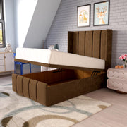 Cidra Kids Wingback Ottoman Divan Bed