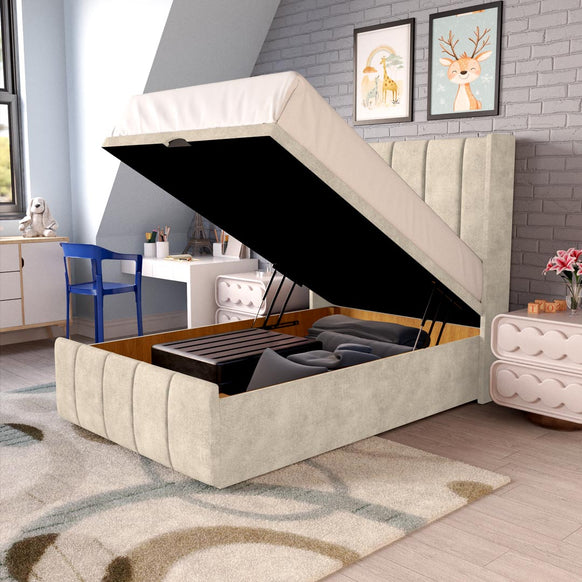Cidra Kids Wingback Ottoman Divan Bed