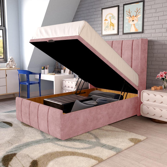 Cidra Kids Wingback Ottoman Divan Bed