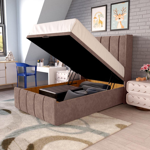 Cidra Kids Wingback Ottoman Divan Bed