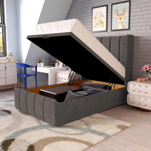 Cidra Kids Wingback Ottoman Divan Bed