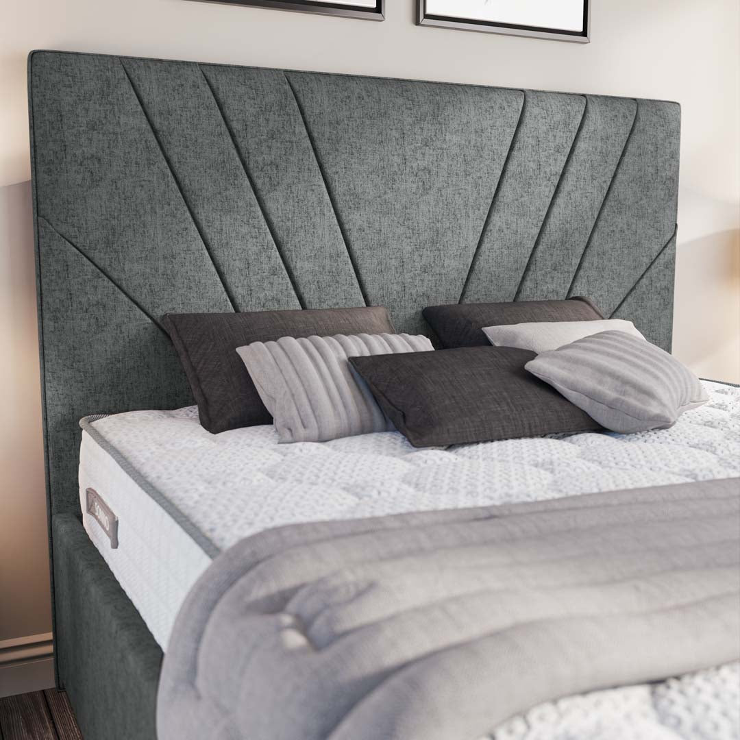 Fiji Sunrise Upholstered Ottoman Bed